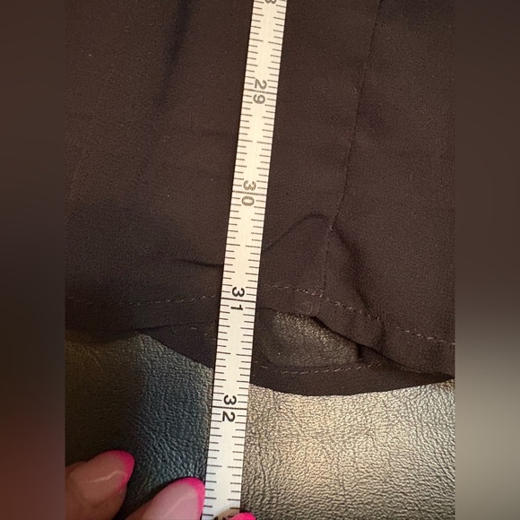 Band of Gypsies Black Buttoned Pleated Mini Dress - Picture 10 of 10